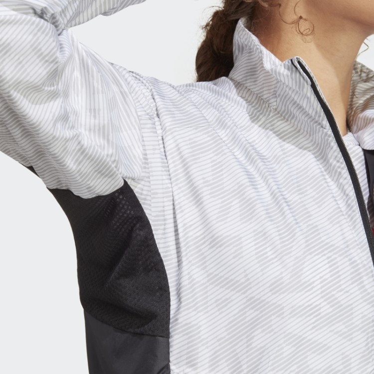 Blusão Fashion Adidas Terrex Trail Running Cinza