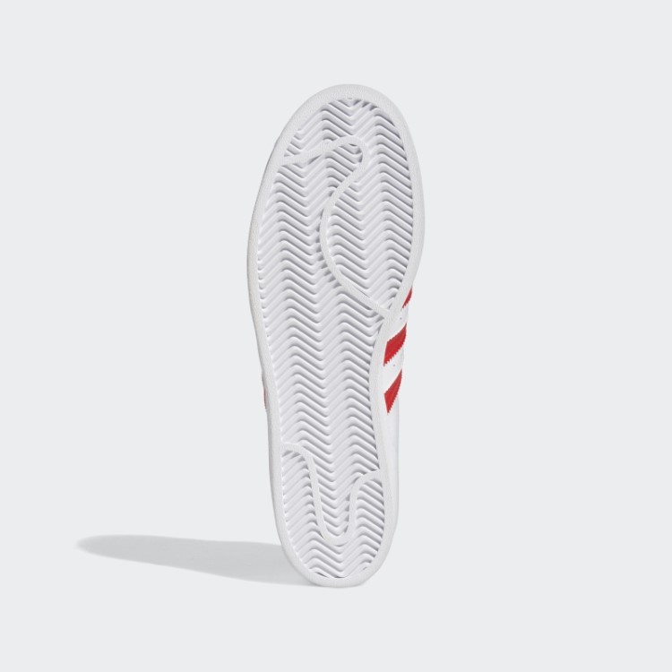 Sapatos Adidas Superstar Moda Vermelha