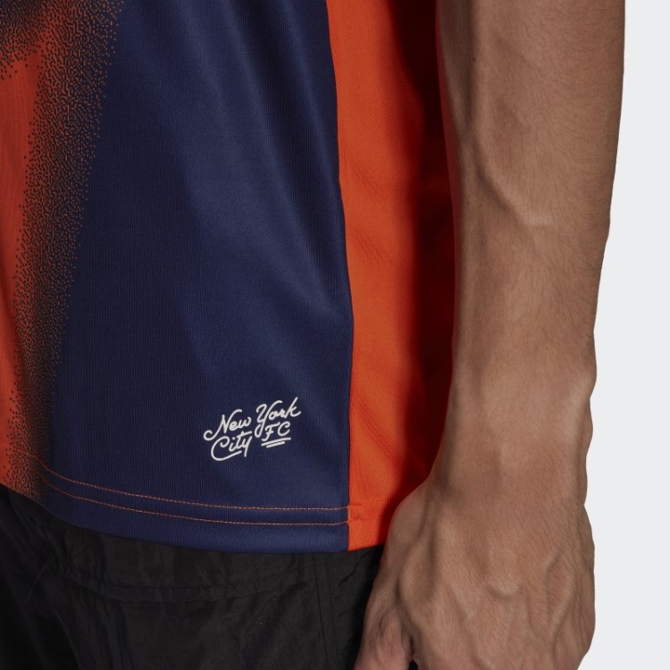 Adidas New York City Fc 22/23 Away Jersey Laranja