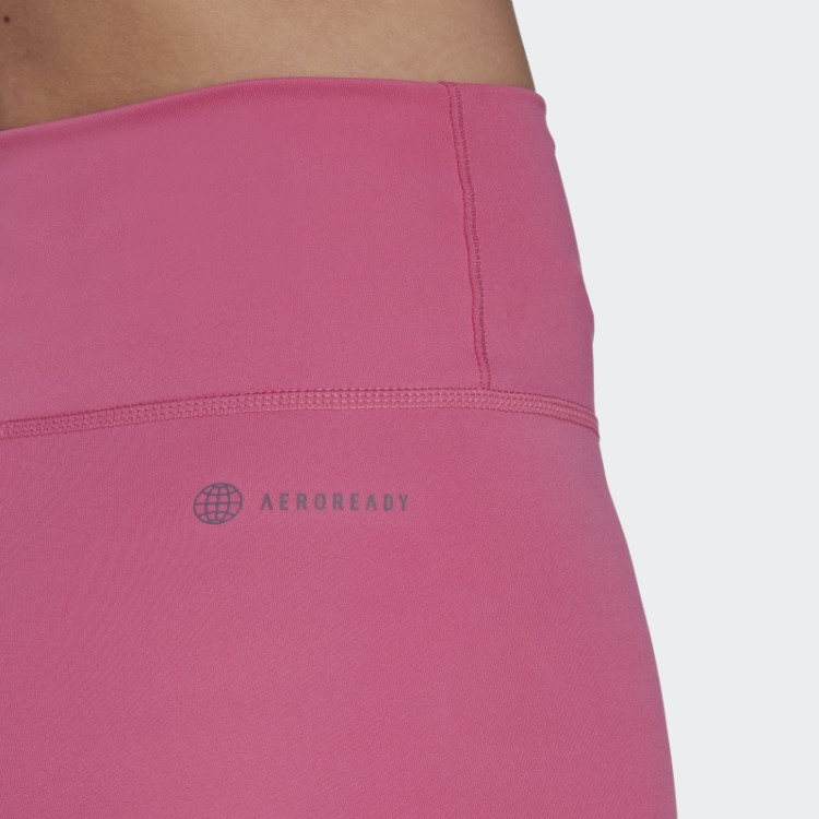 Legging Fúcsia 7/8 Cintura Alta Adidas Training Essentials