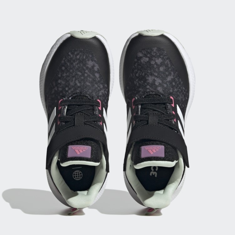 Eq21 2.0 Bounce Esporte Renda Elástica Com Top Strap Sapatos Adidas Preto