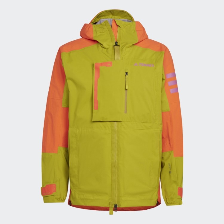 Jaqueta De Caminhada Verde Adidas Terrex Xploric Rain.rdy