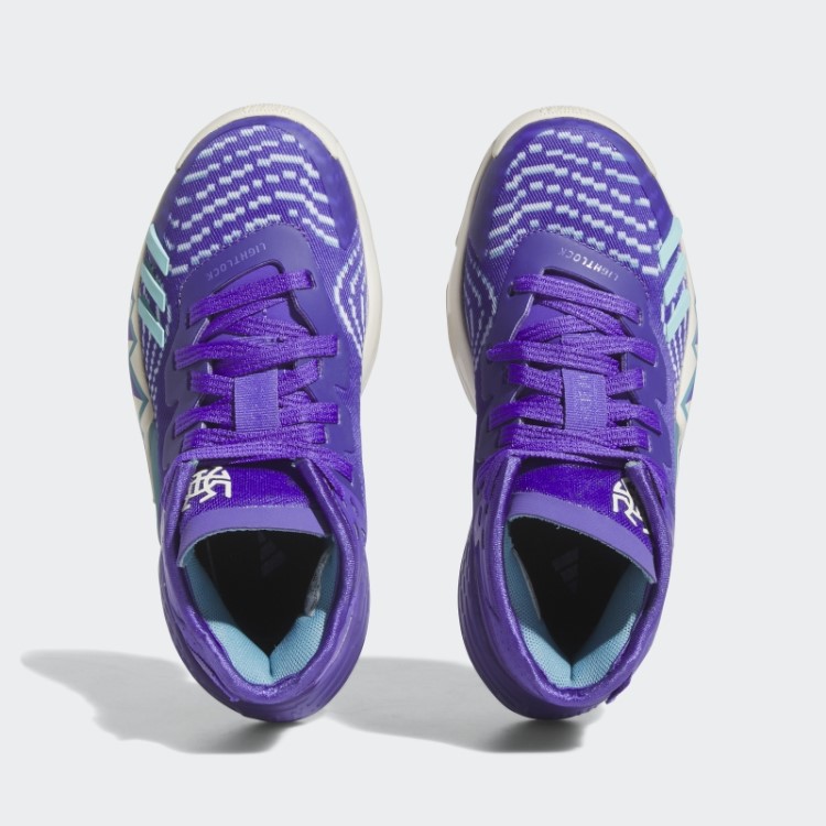 Roxo Rush Adidas D.o.n. Edição #4 Tênis De Basquete