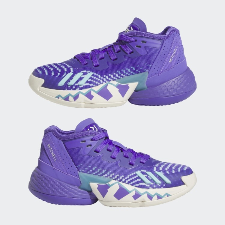 Roxo Rush Adidas D.o.n. Edição #4 Tênis De Basquete