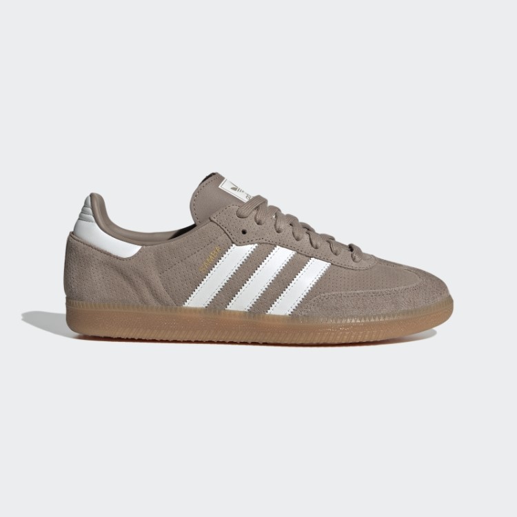 Samba E Tênis Adidas Chalky Brown