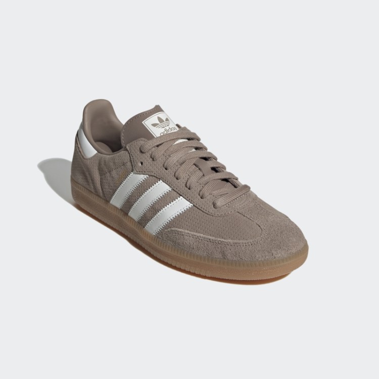 Samba E Tênis Adidas Chalky Brown