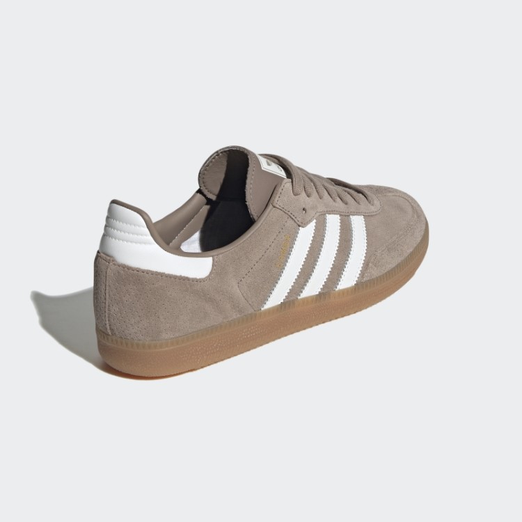 Samba E Tênis Adidas Chalky Brown