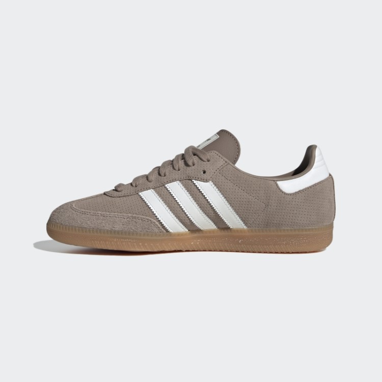 Samba E Tênis Adidas Chalky Brown