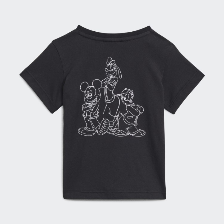 Camiseta Disney Mickey E Seus Amigos Preta Adidas