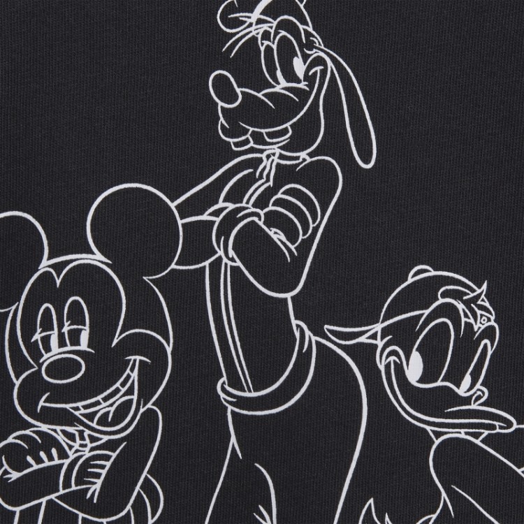 Camiseta Disney Mickey E Seus Amigos Preta Adidas