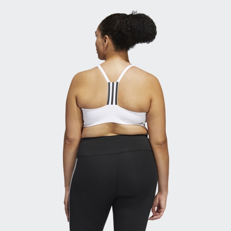 Sutiã Leve Para Treino Aeroimpact (tamanho Grande) Adidas Branco