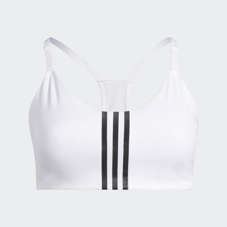 Sutiã Leve Para Treino Aeroimpact (tamanho Grande) Adidas Branco