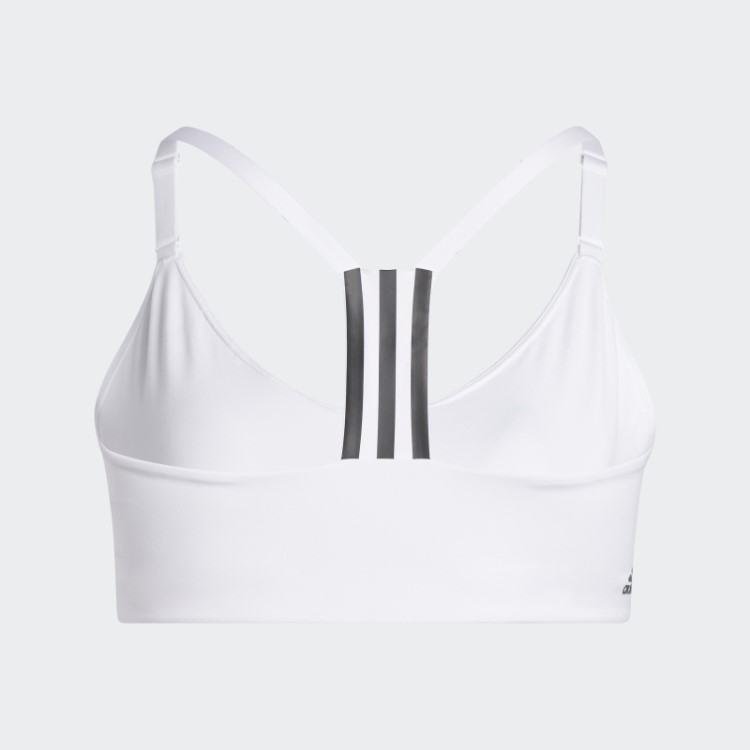 Sutiã Leve Para Treino Aeroimpact (tamanho Grande) Adidas Branco