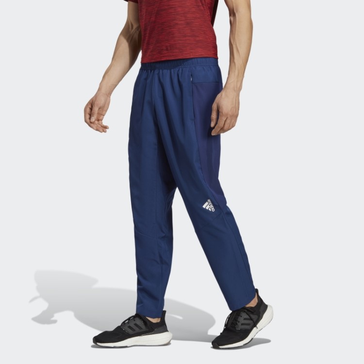 Azul Escuro Adidas Aeroready Projetado Para Joggers De Treinamento De Movimento