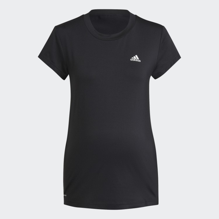 Adidas Designed To Move Camiseta Esportiva Colorblock (maternidade) Branca