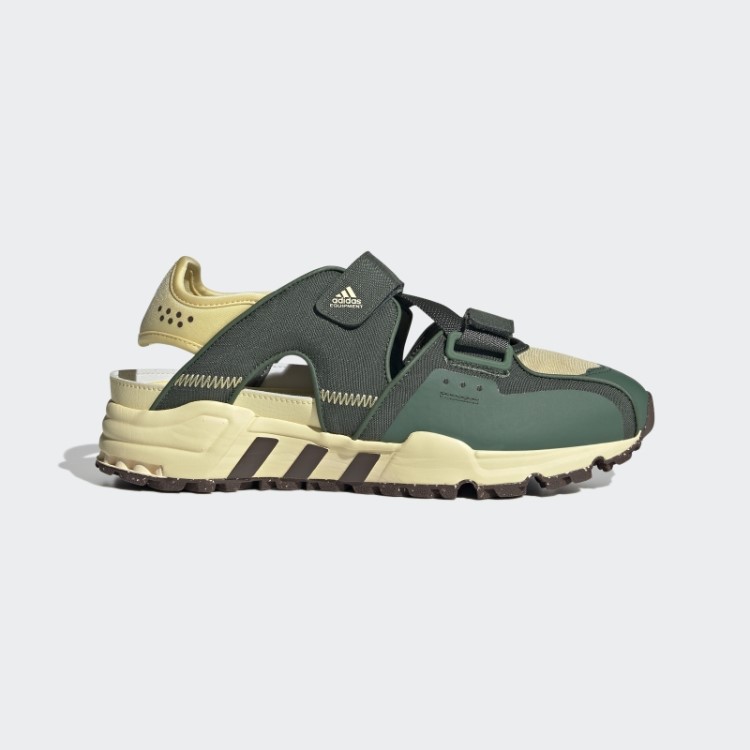 Adidas Green Oxide Eqt93 Sndl Plantar E Crescer Sapatos
