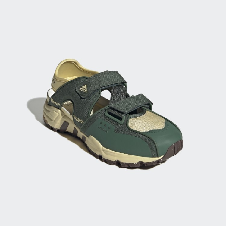 Adidas Green Oxide Eqt93 Sndl Plantar E Crescer Sapatos