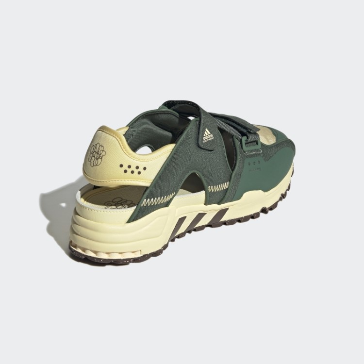 Adidas Green Oxide Eqt93 Sndl Plantar E Crescer Sapatos