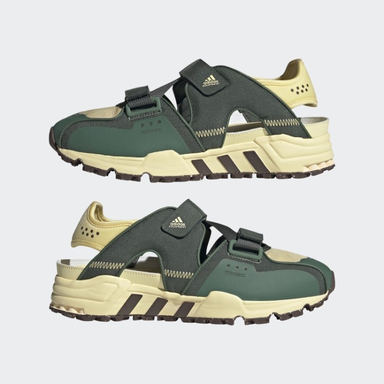 Adidas Green Oxide Eqt93 Sndl Plantar E Crescer Sapatos