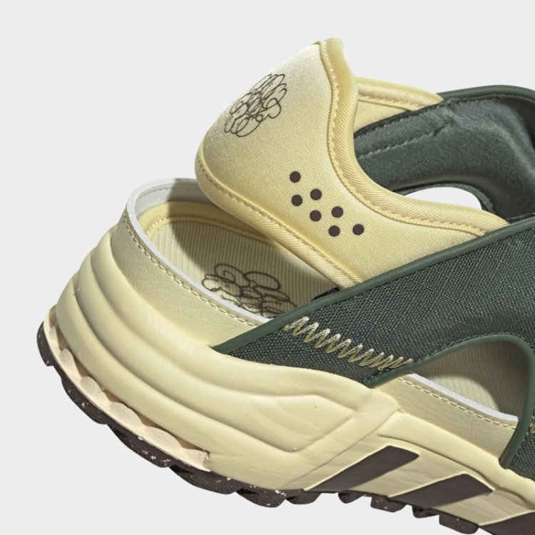 Adidas Green Oxide Eqt93 Sndl Plantar E Crescer Sapatos