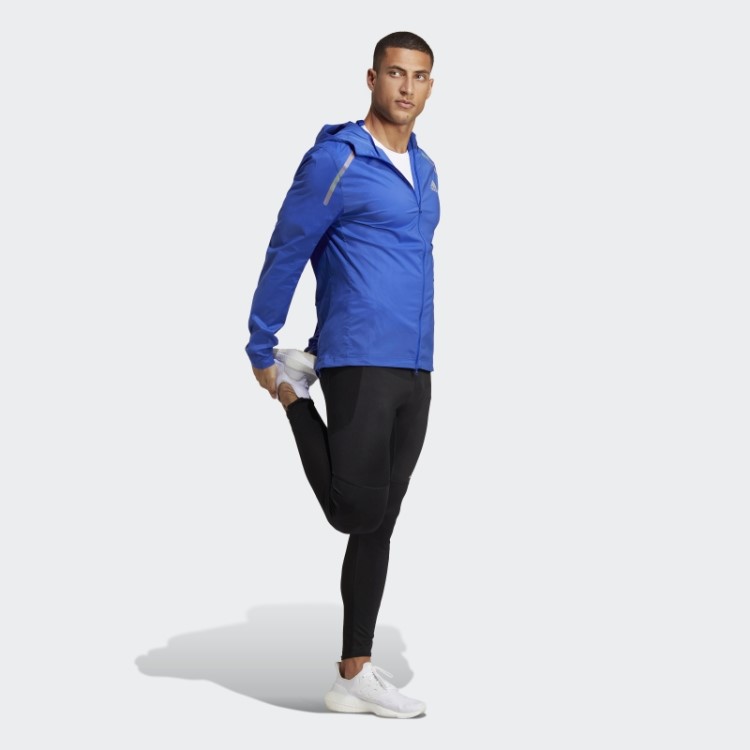 Jaqueta Maratona Azul Adidas