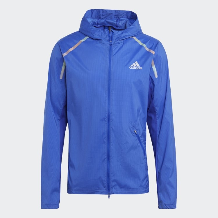 Jaqueta Maratona Azul Adidas