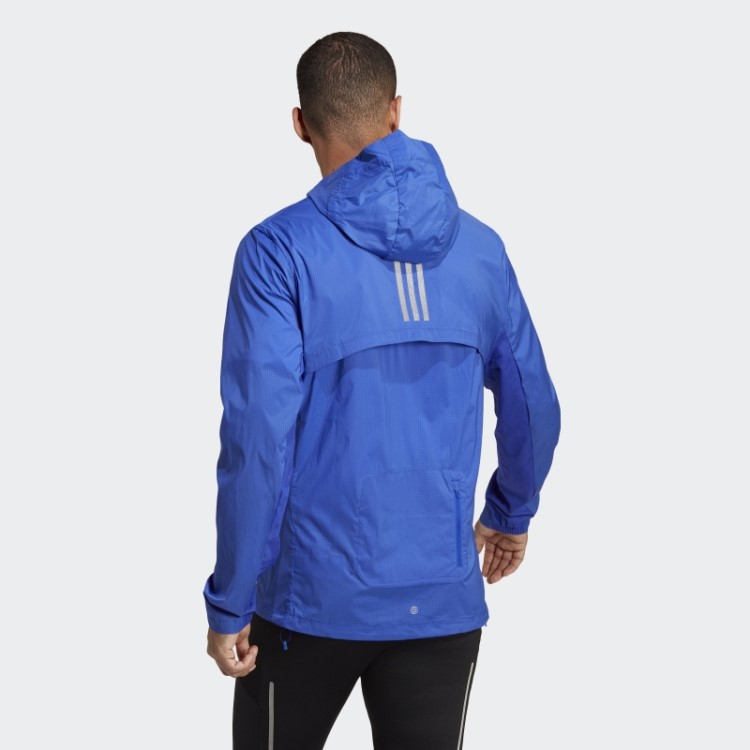 Jaqueta Maratona Adidas Azul