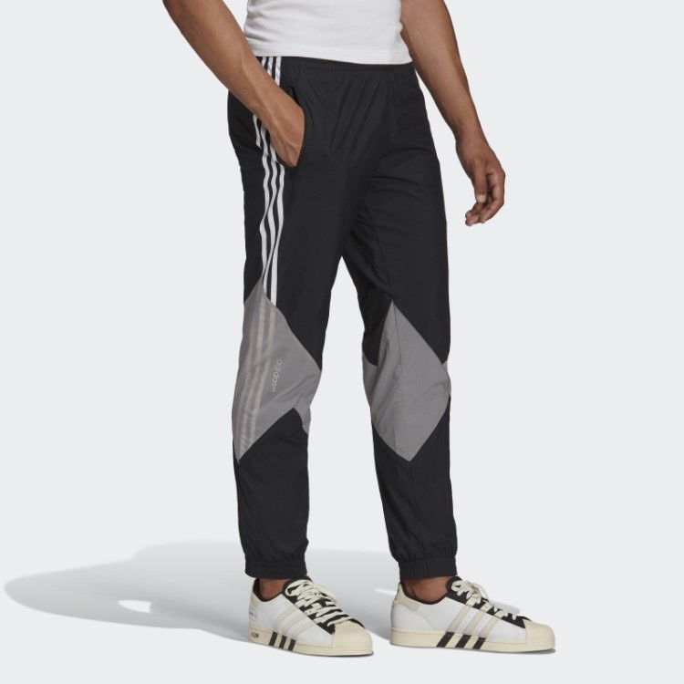 Cuecas De Fato De Treino Pretas Adidas Sprt Lightning Quentes