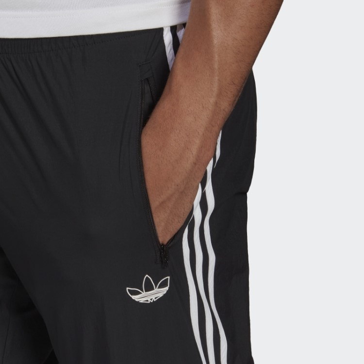 Cuecas De Fato De Treino Pretas Adidas Sprt Lightning Quentes