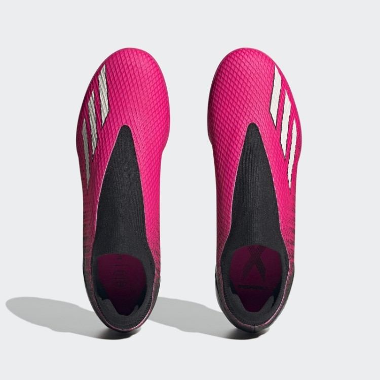 X Speedportal.3 Botas De Grama Sem Cadarço Adidas Rosa