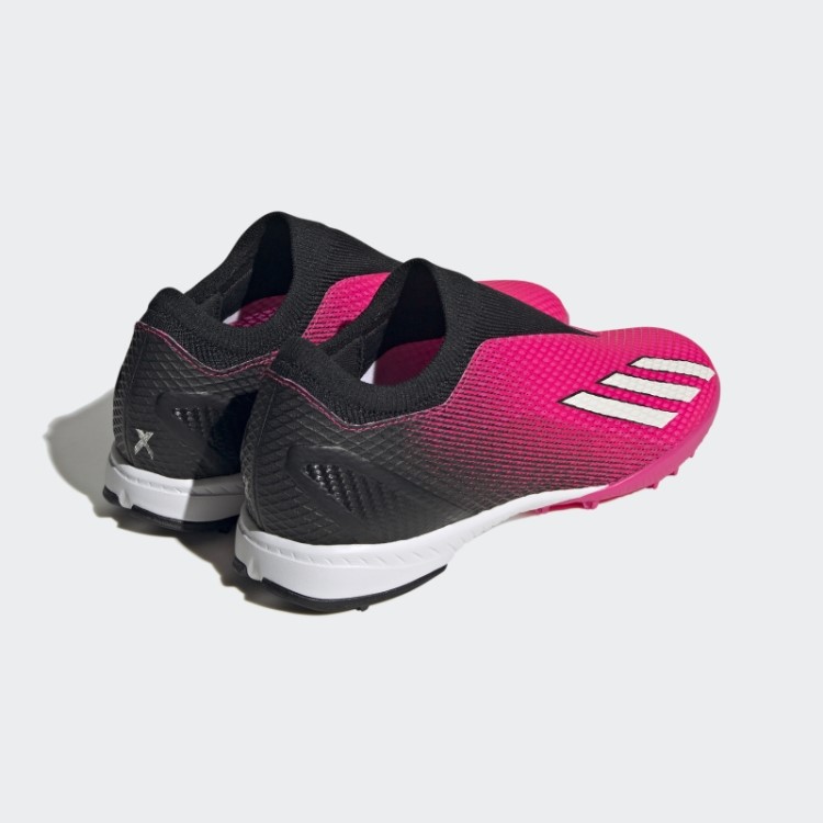 X Speedportal.3 Botas De Grama Sem Cadarço Adidas Rosa