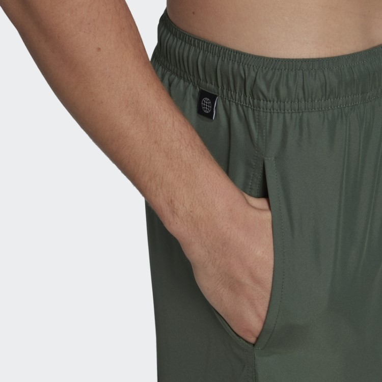 Calção De Banho Adidas Verde óxido