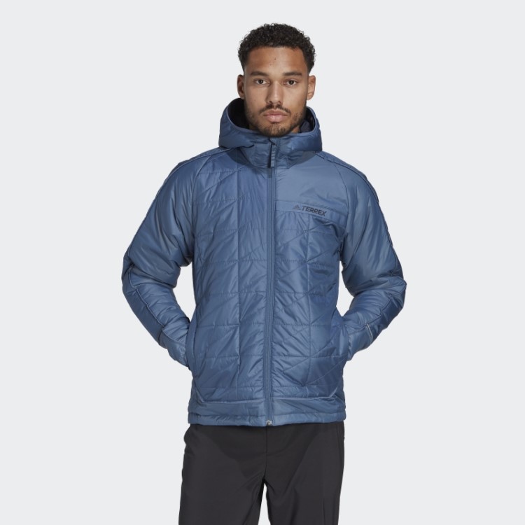 Jaqueta Com Capuz Multiisolado Terrex Adidas Steel