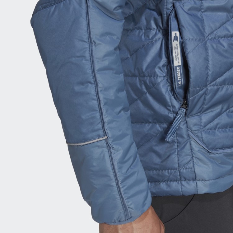 Jaqueta Com Capuz Multiisolado Terrex Adidas Steel