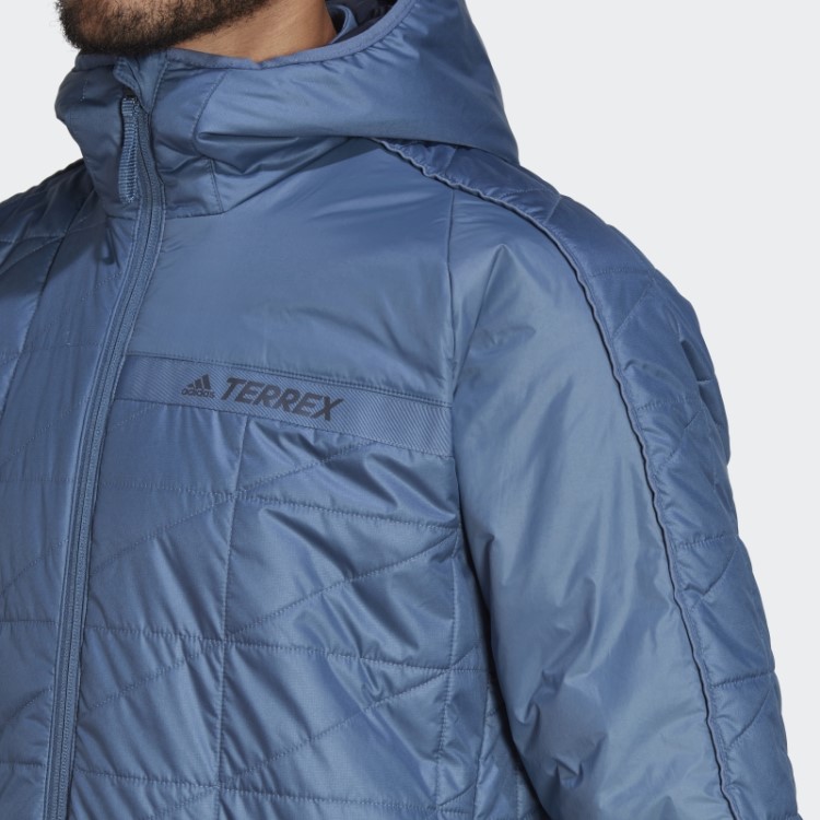 Jaqueta Com Capuz Multiisolado Terrex Adidas Steel