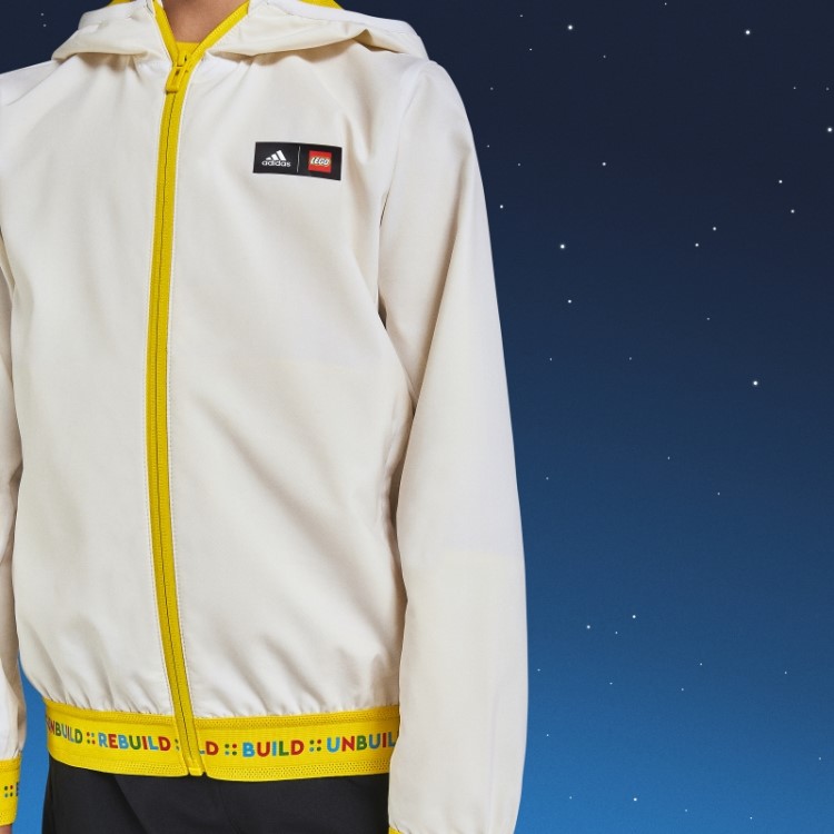 Blusão Branco Adidas X Lego Play Quente