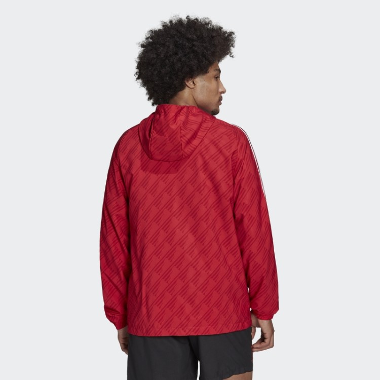 Manchester United Dna Blusão Real Vermelho Adidas