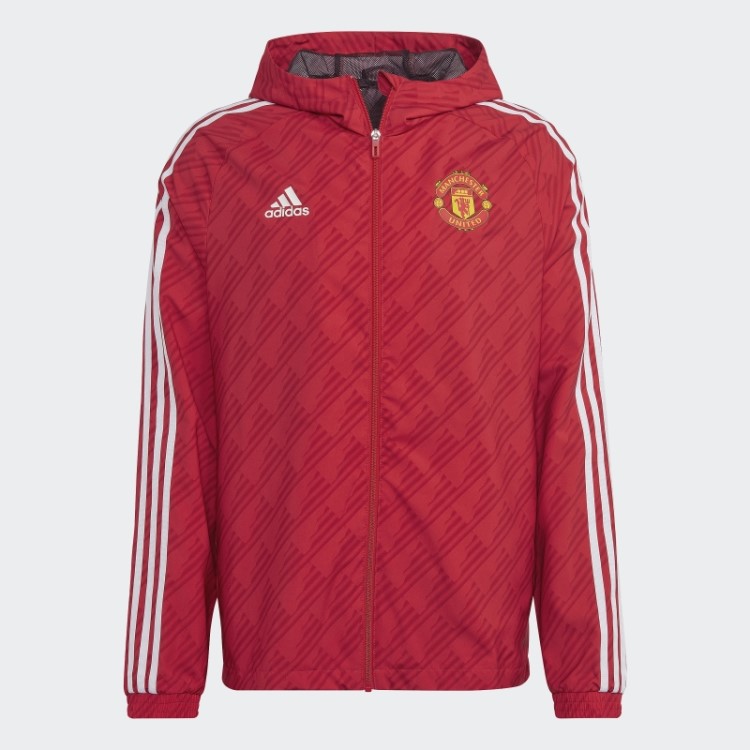 Manchester United Dna Blusão Real Vermelho Adidas