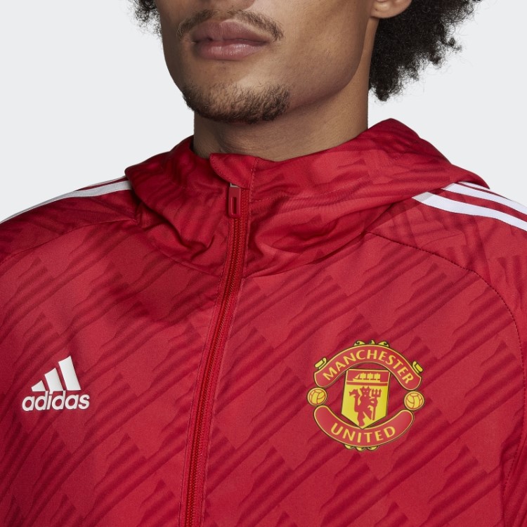 Manchester United Dna Blusão Real Vermelho Adidas