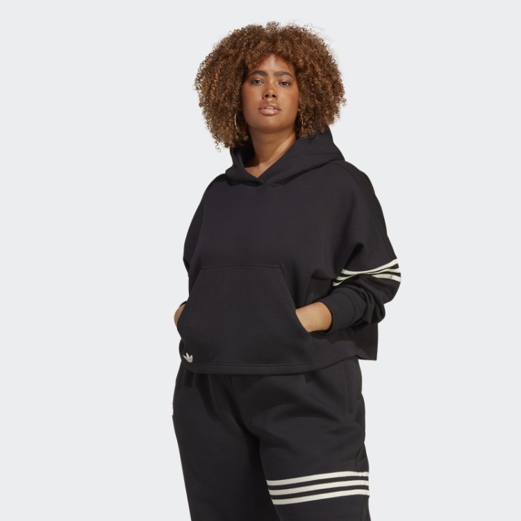 Moletom Adicolor Neuclassics (tamanho Grande) Adidas Preto