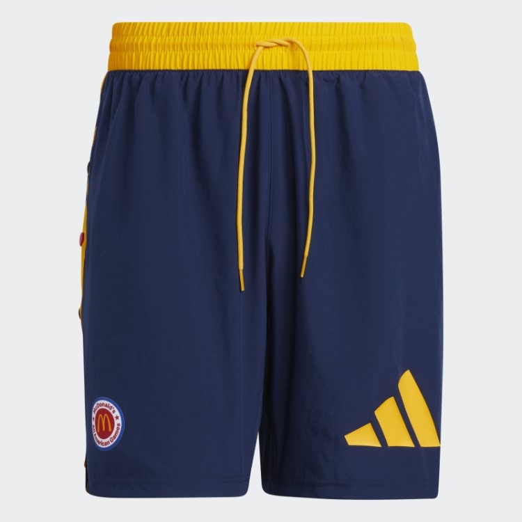 Bermuda Azul Marinho Adidas Eric Emanuel Mcdonald's (gênero Neutro)