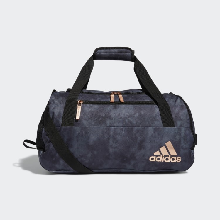 Bolsa Adidas Squad Em Ouro Rosé Metalizado