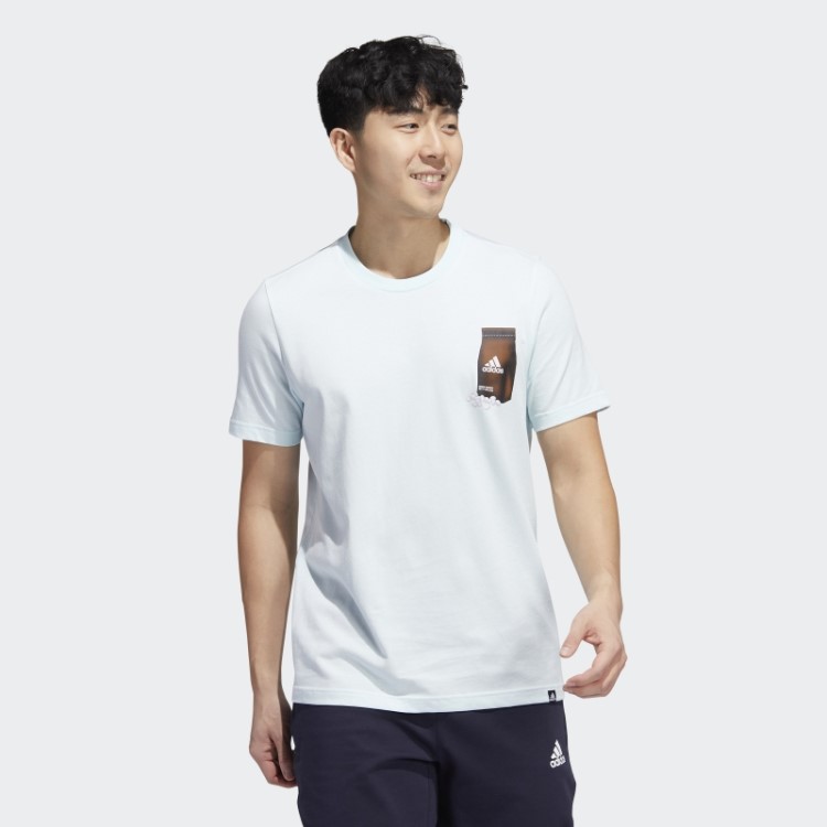 Boost You Up Camiseta Estampada Azul Adidas