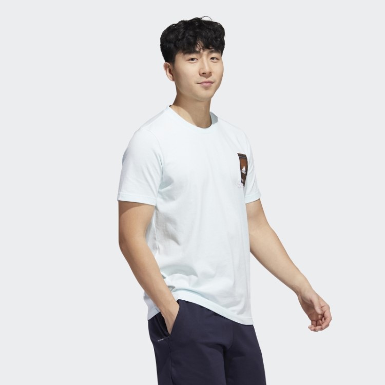 Boost You Up Camiseta Estampada Azul Adidas