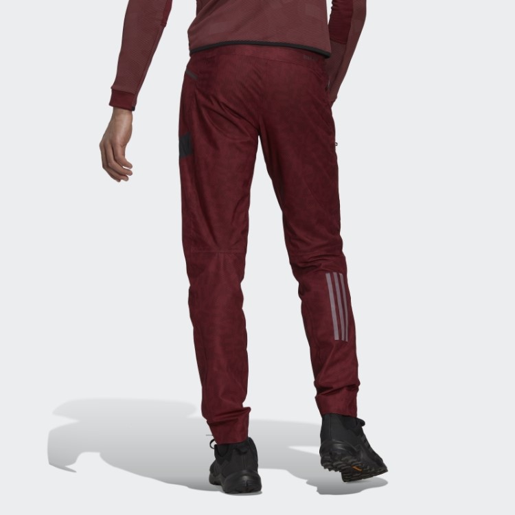 Calça De Treino Terrex Techrock Rain.rdy Vermelho Adidas