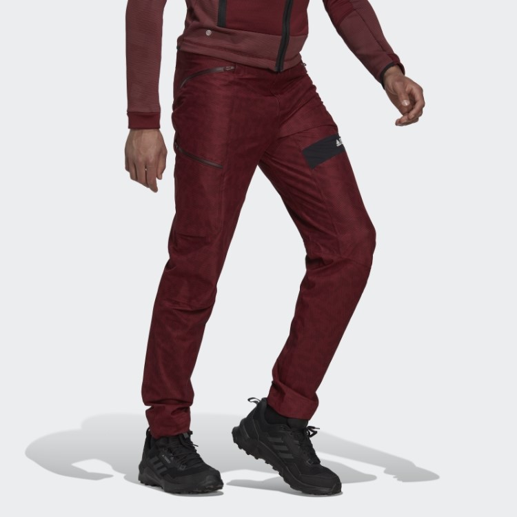 Calça Vermelha Terrex Techrock Rain.rdy Adidas