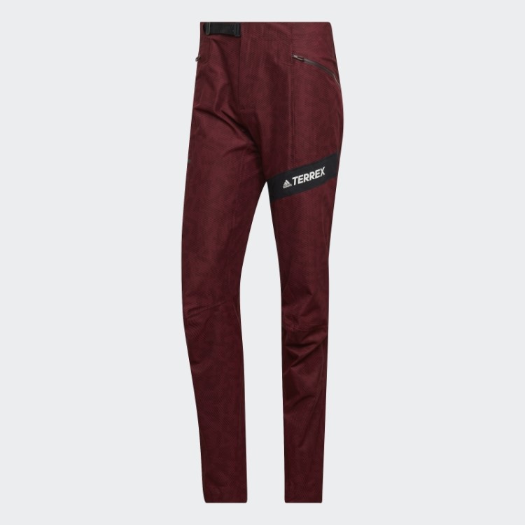 Calça Vermelha Terrex Techrock Rain.rdy Adidas