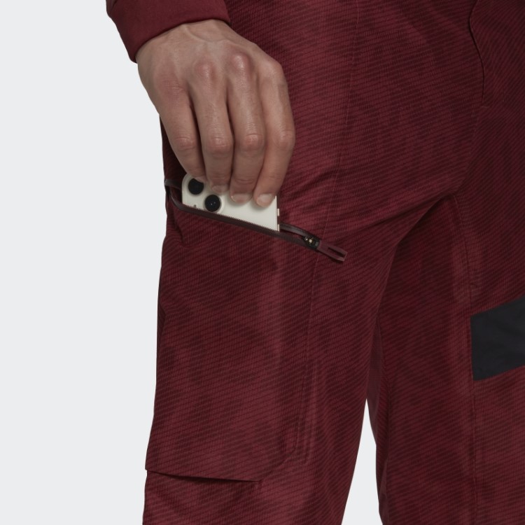 Calça Vermelha Terrex Techrock Rain.rdy Adidas