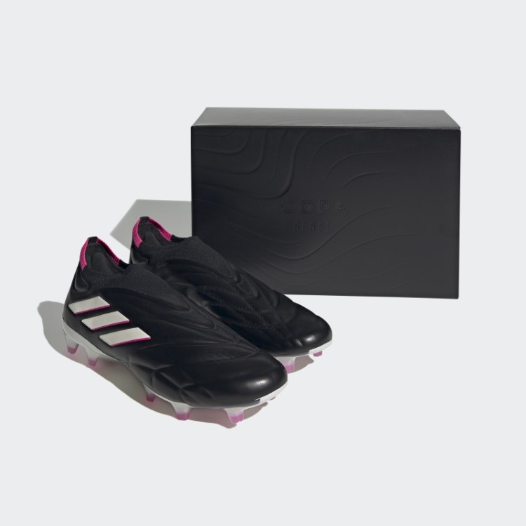 Chuteira De Futebol Preta Copa Pure+ Terra Firme Adidas