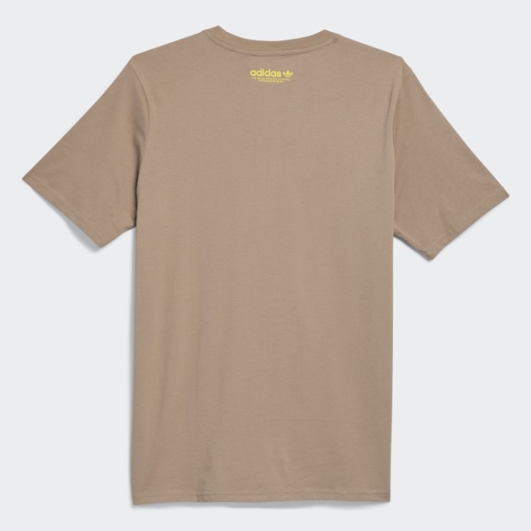 Camiseta Manga Curta Mettz World Peeps Marrom Giz Adidas